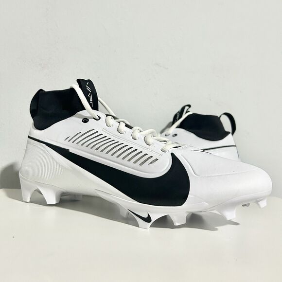 Nike Vapor Edge Pro 360 2 TB P “White Black” Men’s Size 13-14 Football Cleats Jordan Vapor Edge Pro 360 White Nike Football Cleats Size 13  main image 2